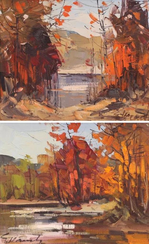 Geza (Gordon) Marich (1913-1985) - Untitled, Autumn Landscapes