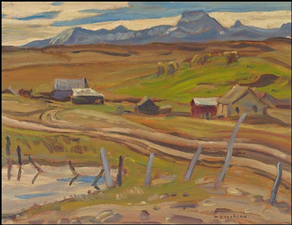 Alexander Young (A. Y.) Jackson (1882-1974) - Mountain View, Alberta