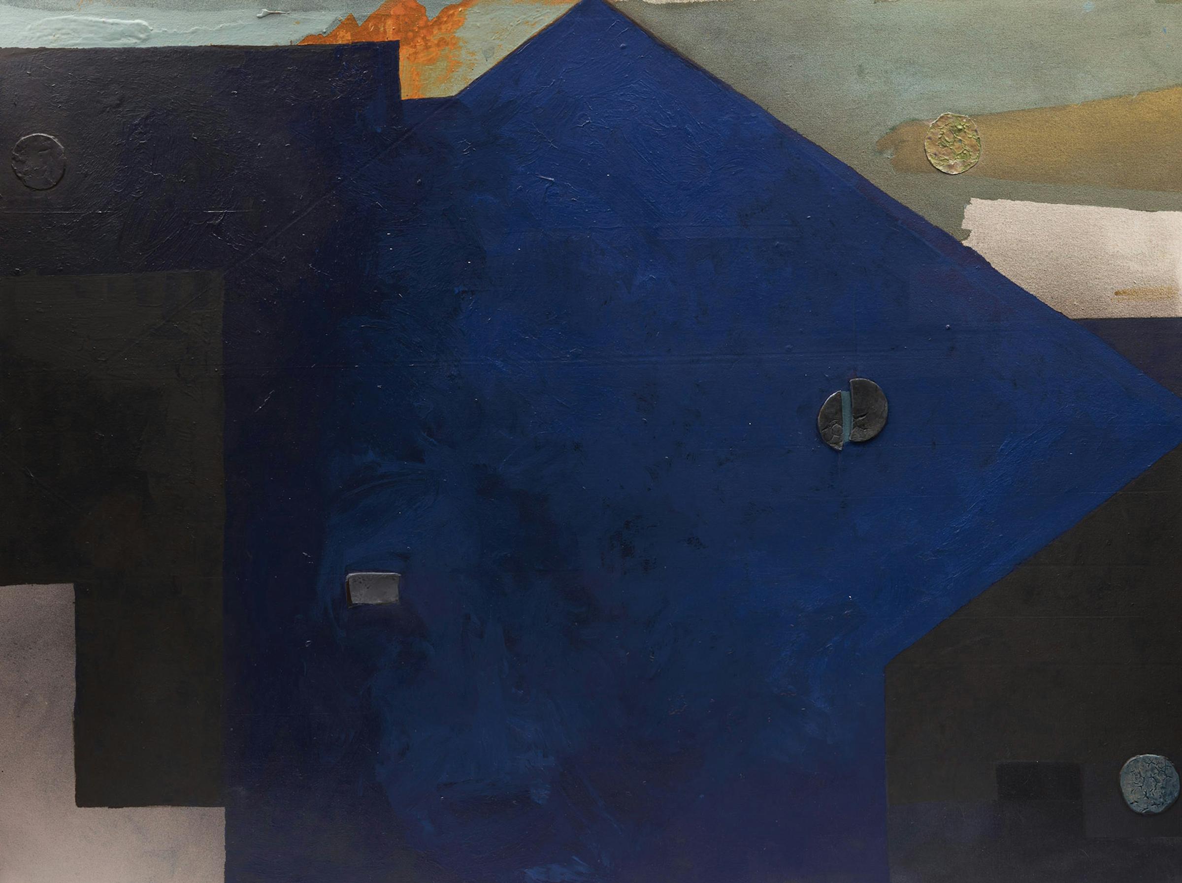 Otto Donald Rogers (1935-2019) - Blue Quadrilateral