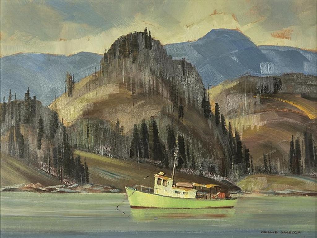 Ronald Threlkeid Jackson (1902-1992) - Untitled - Fishing Boat