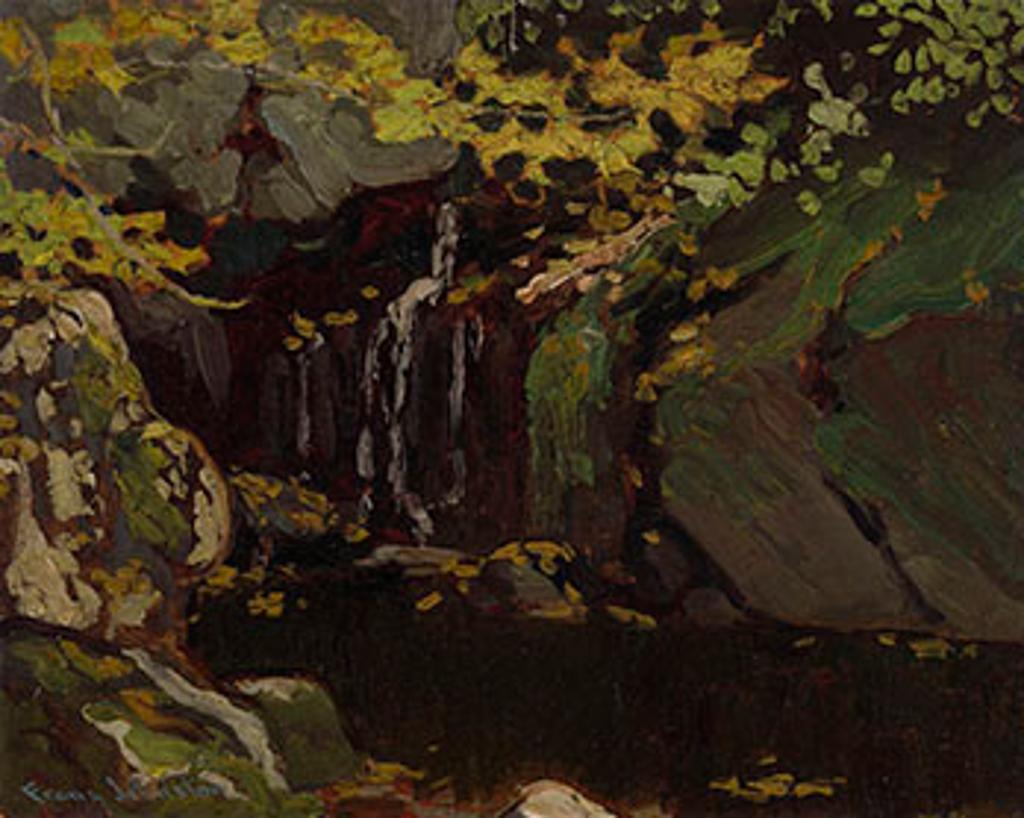 Frank (Franz) Hans Johnston (1888-1949) - Waterfall, Algoma