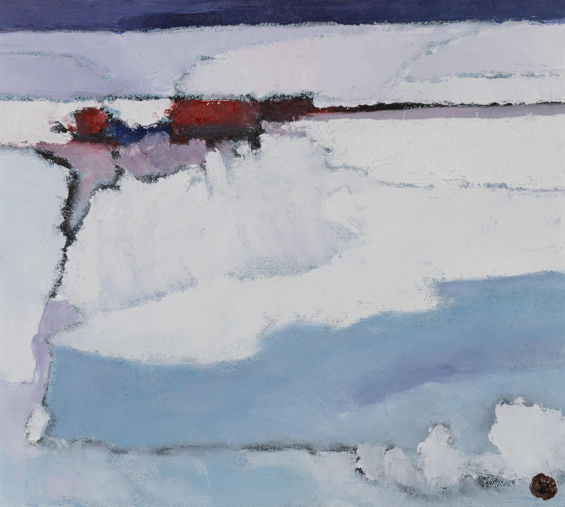 H.E. [Ebe] Kuckein (1930-2015) - Untitled - Winter Landscape