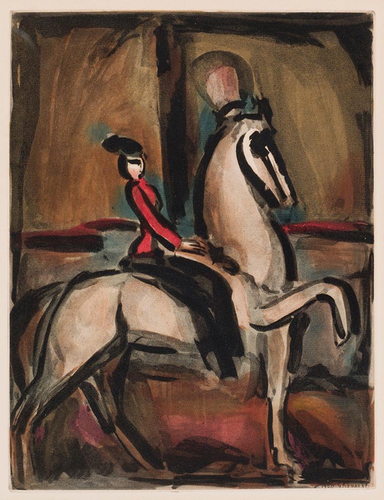 Georges Rouault (1871-1958) - Amazone, from Cirque