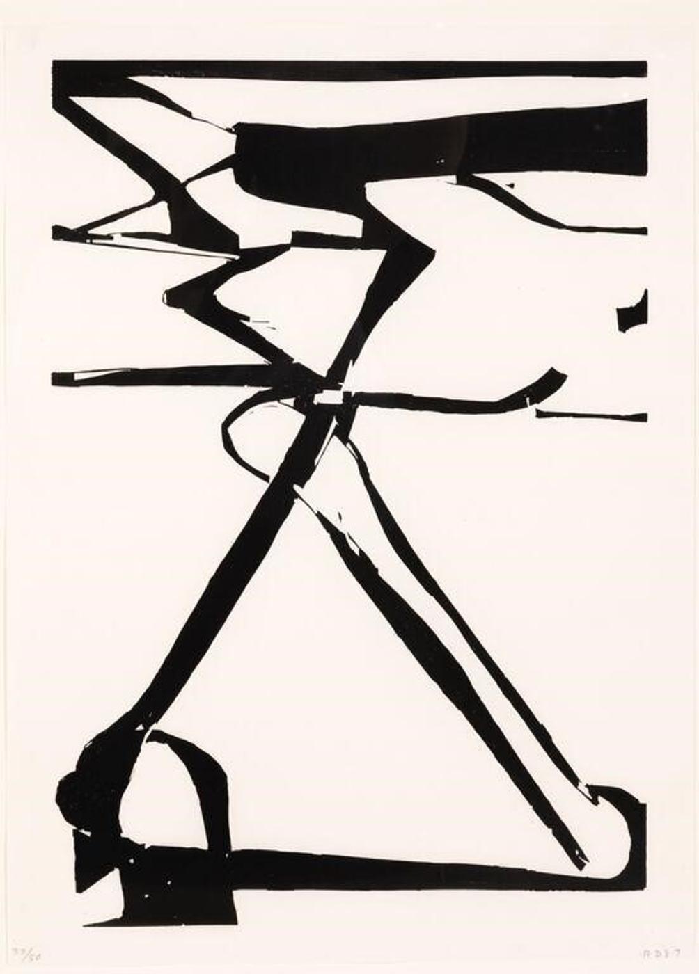 Richard Diebenkorn (1922-1993) - Double X (1987)