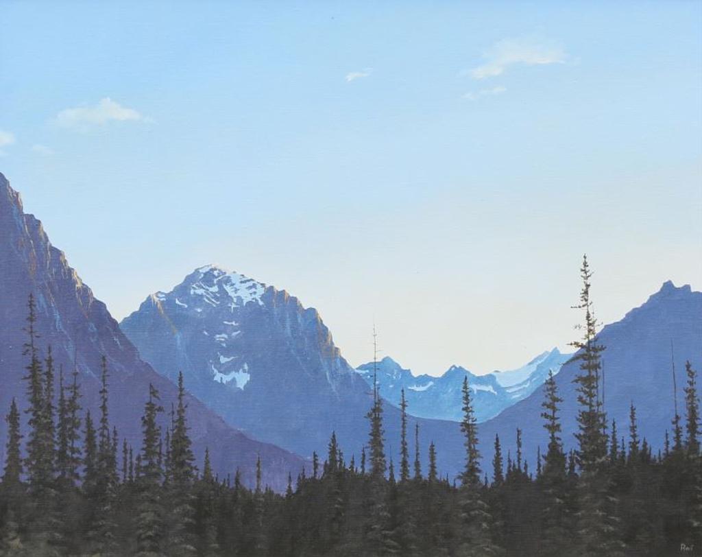 Ted Raftery (1938) - Evening Light, Tonquin Valley; 1981