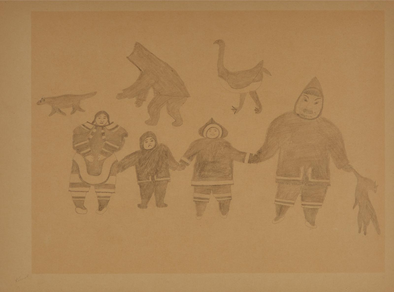 Qaunaq Mikkigak (1932-2014) - Untitled