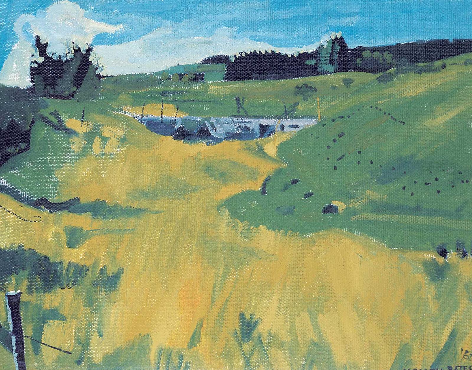 Maxwell Bennett Bates (1906-1980) - Untitled - Alberta Landscape