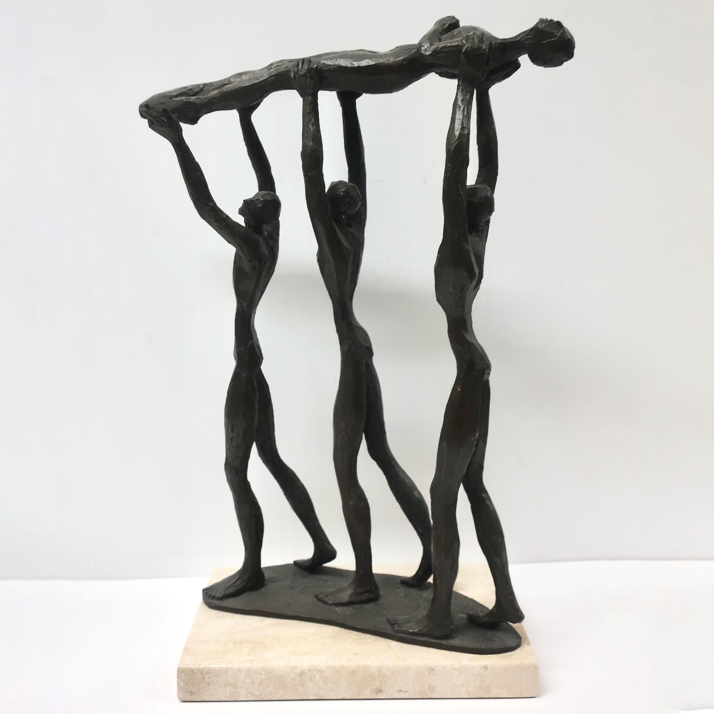 Esther Wertheimer (1926-2008) - Untitled (Four Figures)