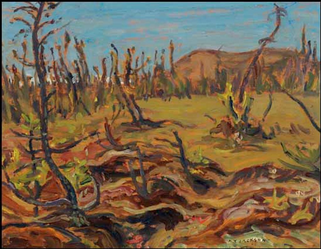 Alexander Young (A. Y.) Jackson (1882-1974) - Muskeg, Lockhart River