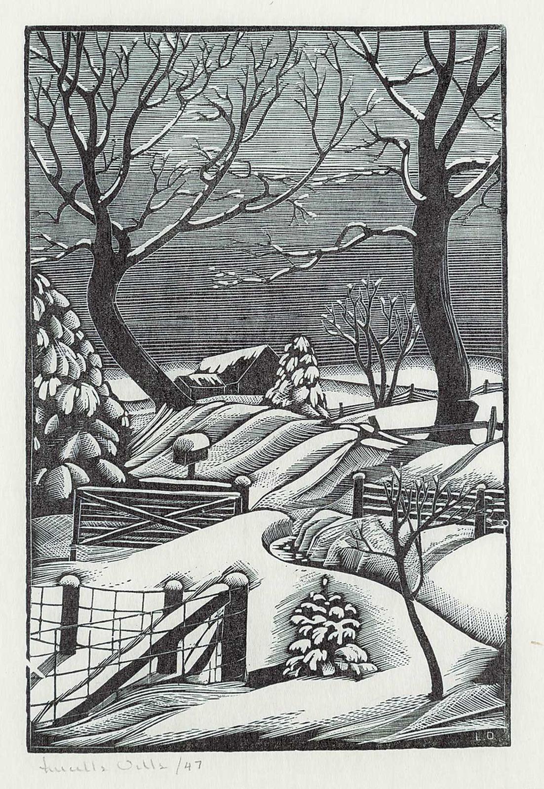 Lucille K. McNeill Oille (1912-1997) - We Welcome Winter  #23/25