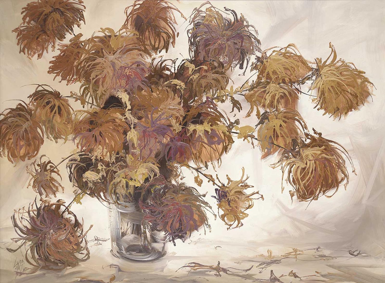 Harold Lloyd Lyon (1930-2020) - Untitled - Chrysanthemums