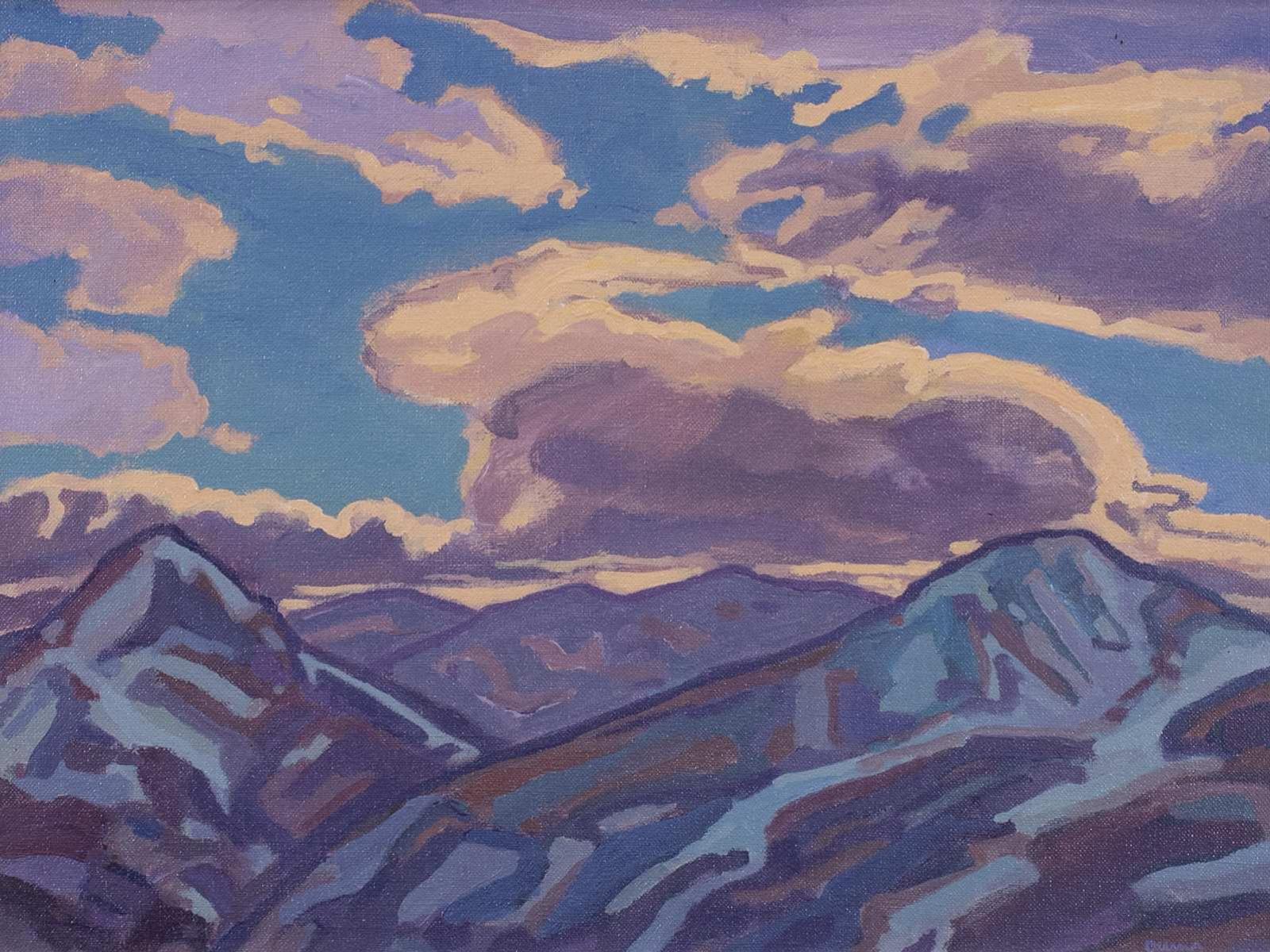 William (Bill) Duma (1936) - Kananaskis Sunset