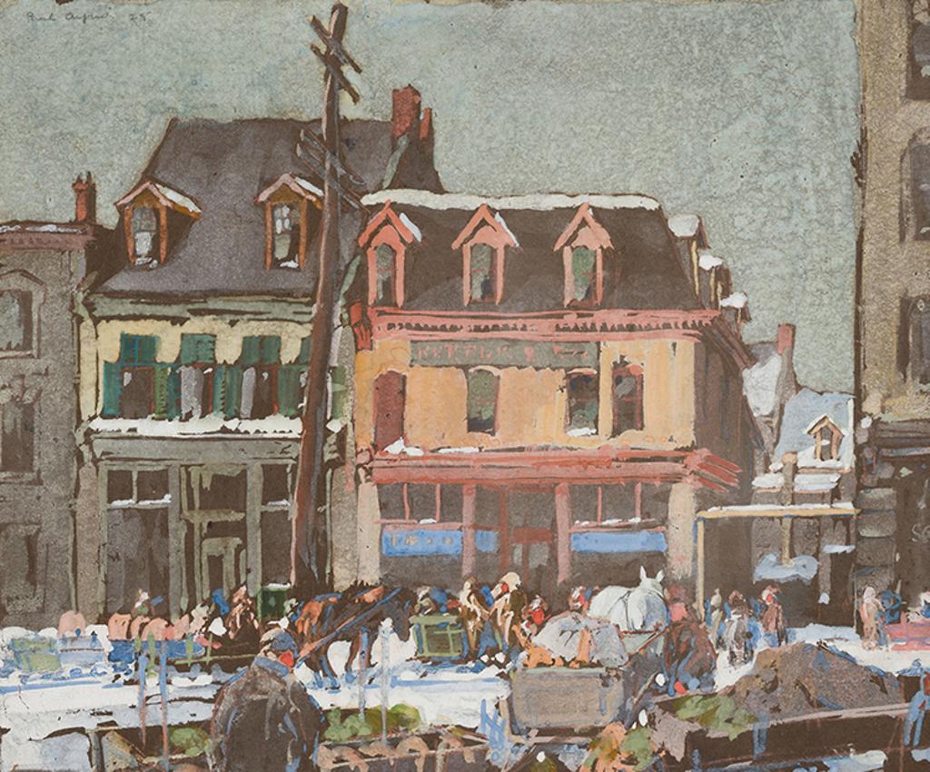Paul Alfred (1892-1959) - Byward Market, Ottawa