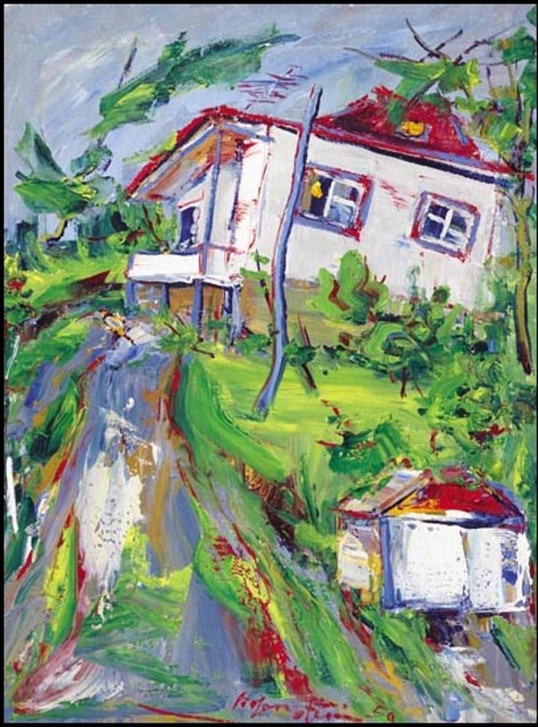 Samuel (Sam) Borenstein (1908-1969) - Dubrofsky House near the vieille école