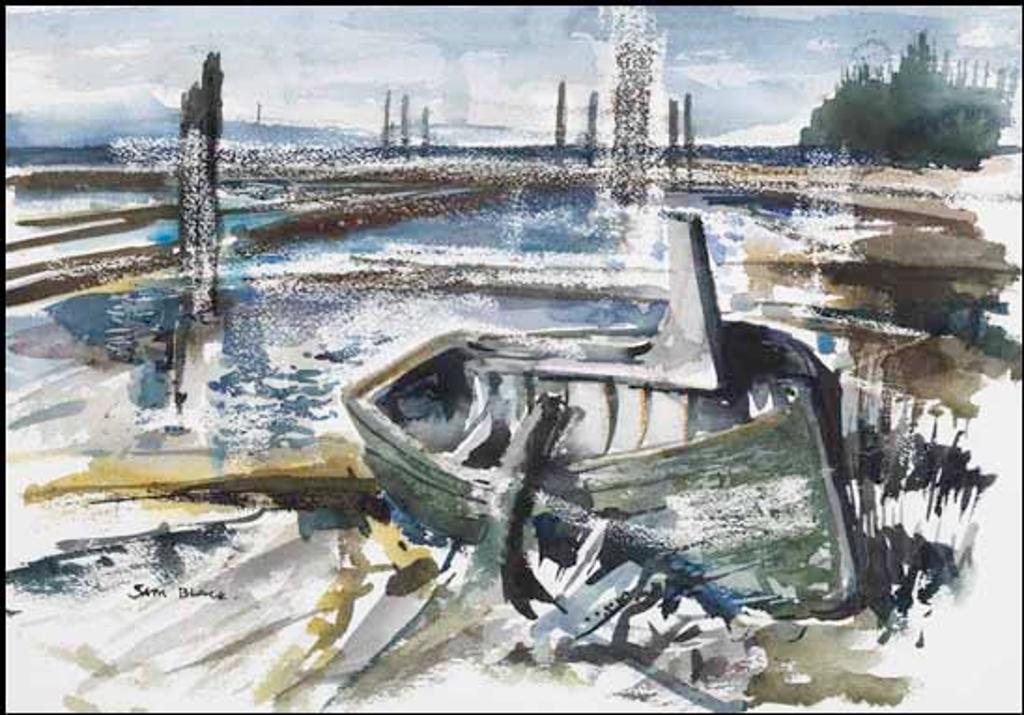 Sam Black (1913-1998) - Boat on the Beach
