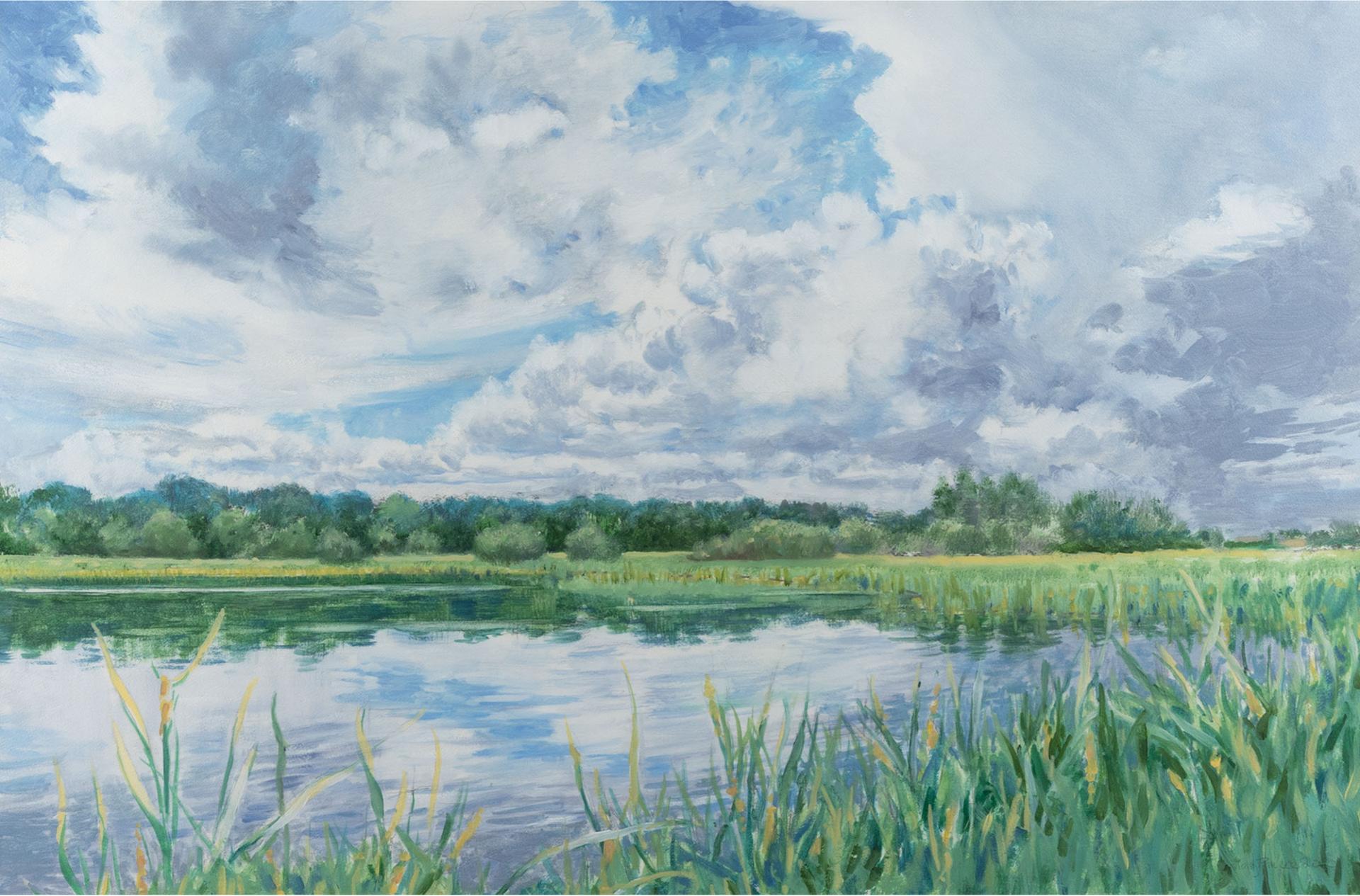 Hilary Prince (1945) - Beaumont Marsh Alberta, 2000