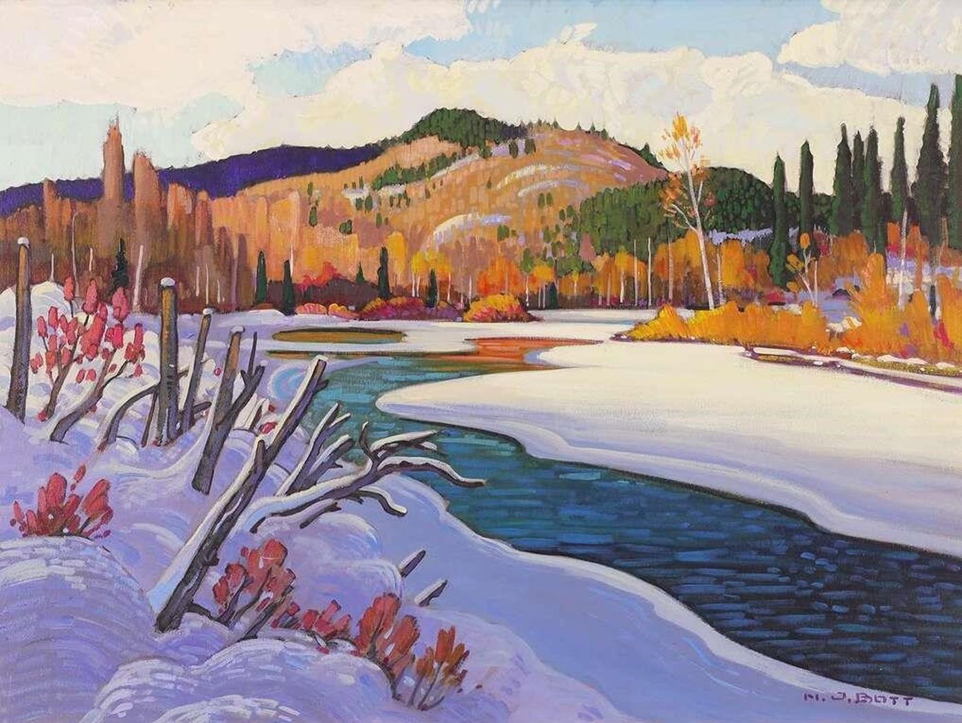 Nicholas Johannes Bott (1941-2021) - Mile 27 Telkwa River; 1995