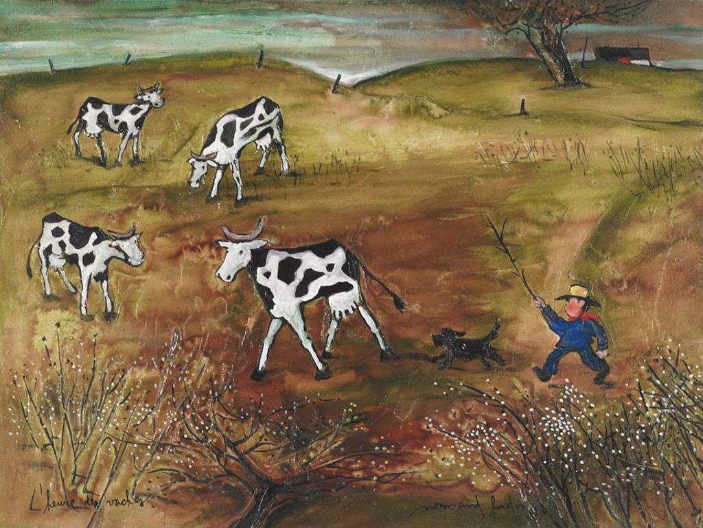 Normand Hudon (1929-1997) - L’Heure Des Vaches