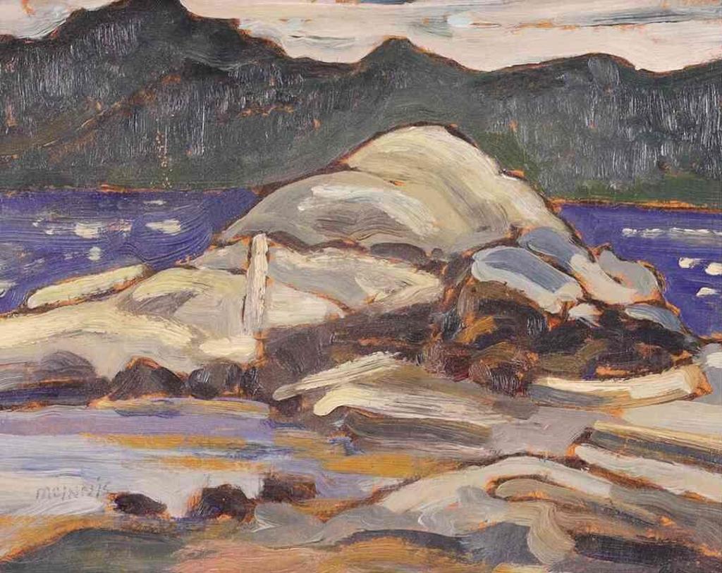 Robert Francis Michael McInnis (1942) - Untitled Landscape; Late 1970s