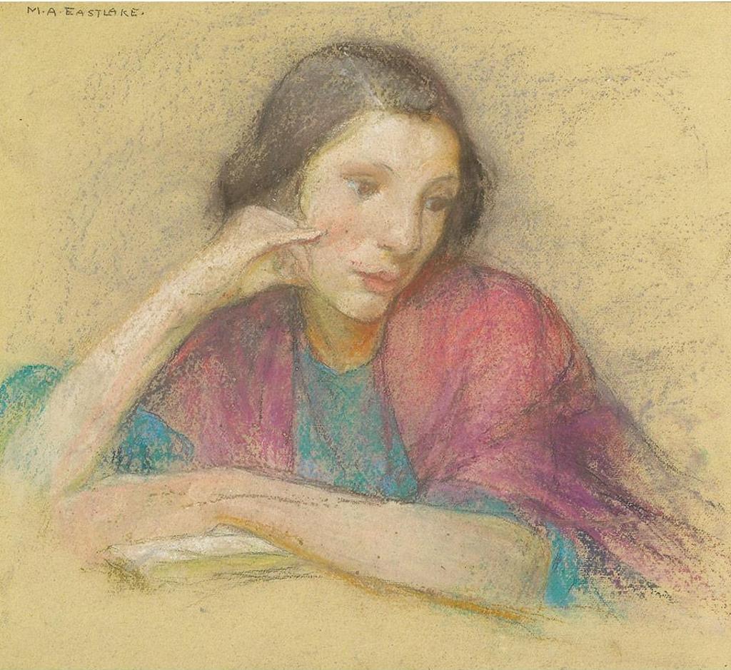 Mary Alexandra Bell Eastlake (1864-1951) - Purple Shawl