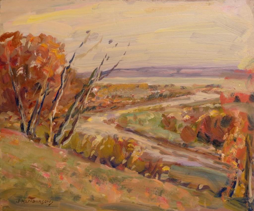 James Henderson (1871-1951) - Untitled - Autumn Landscape
