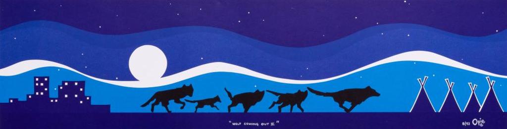 Phillip Raymond (Opie) Oppenheim (1945) - Wolf Coming Out II