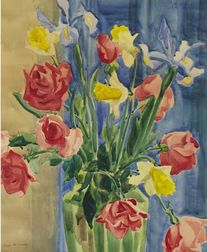 Doris Jean McCarthy (1910-2010) - Vase Of Flowers