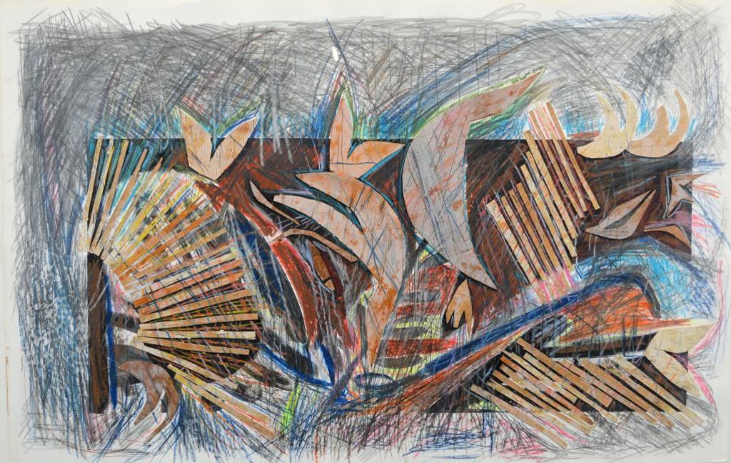 Glenna Matoush (1947) - abstract composition