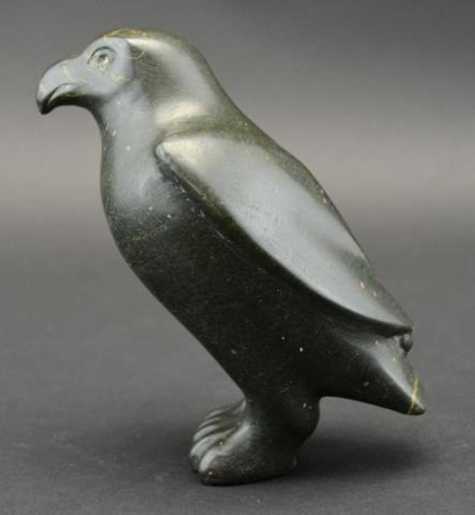 Peter Ahlooloo (1908) - Green stone model of a hawk