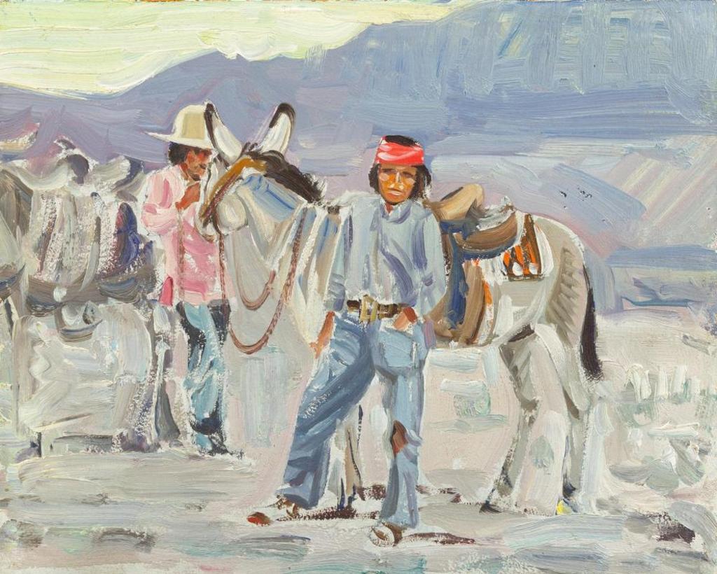 Peter Maxwell Ewart (1918-2001) - Navajo Boys