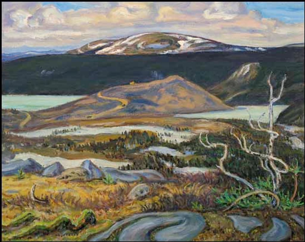 Alexander Young (A. Y.) Jackson (1882-1974) - Smallwood Mine from Carol Hill, Schefferville, Quebec