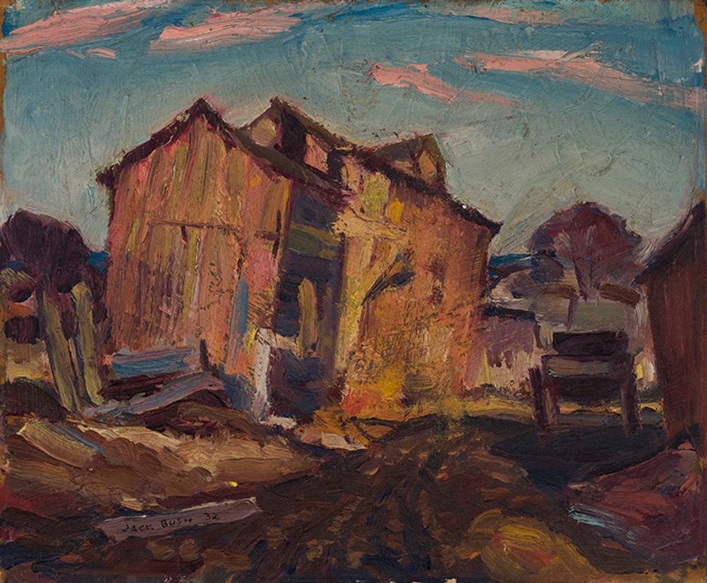 Jack Hamilton Bush (1909-1977) - Derelict Farm