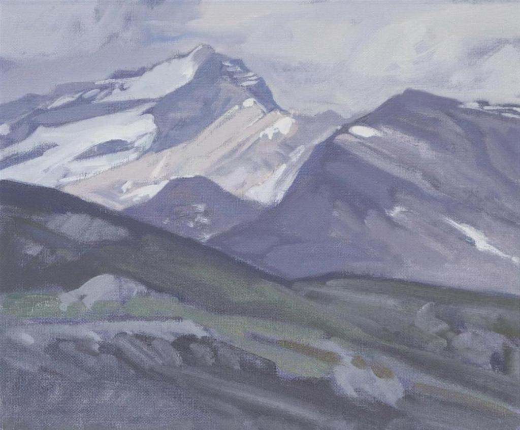 Peter Maxwell Ewart (1918-2001) - Mountain study