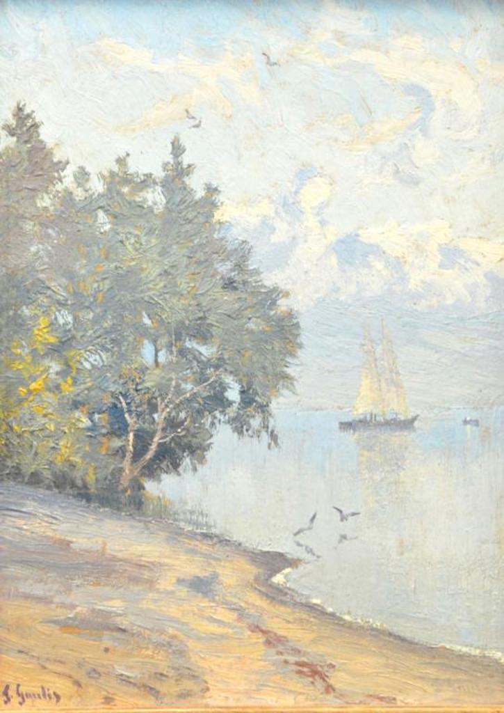 Louis Gaulis (1835-1911) - Lac Leman