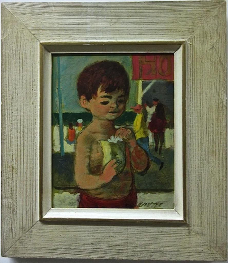 William Arthur Winter (1909-1996) - Young Boy With Popcorn
