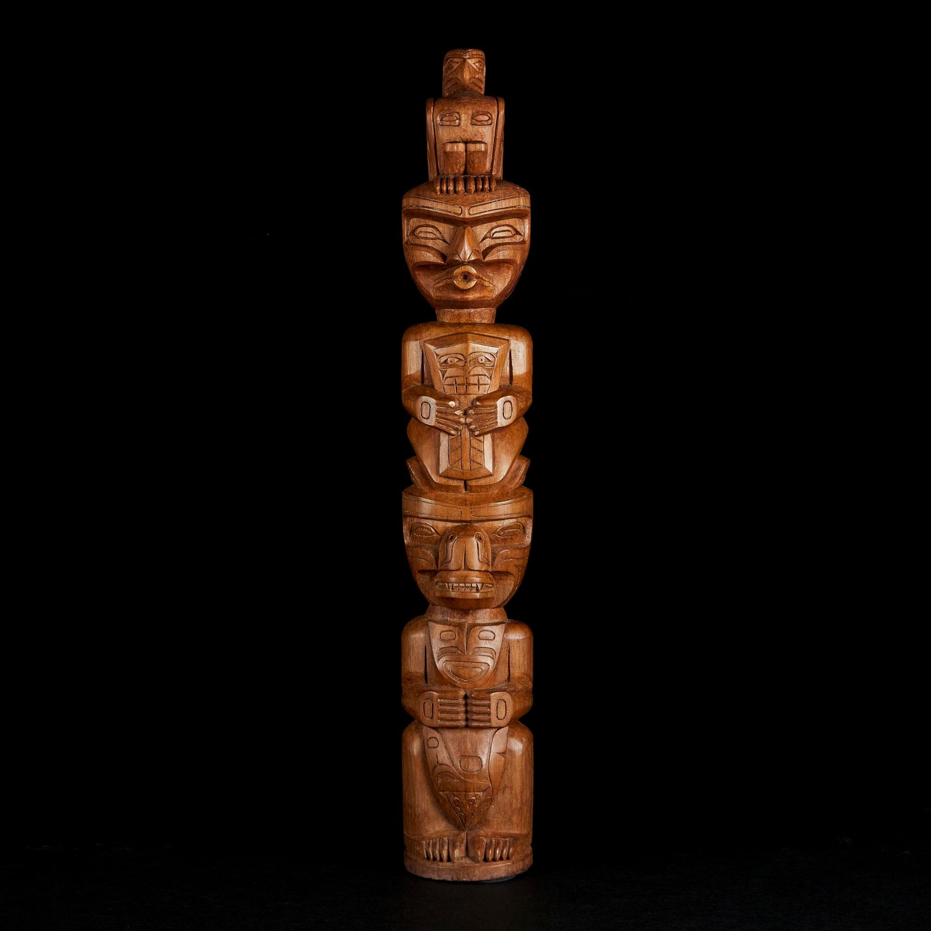 Stanley Clifford Hunt (1954) - Model Totem Pole