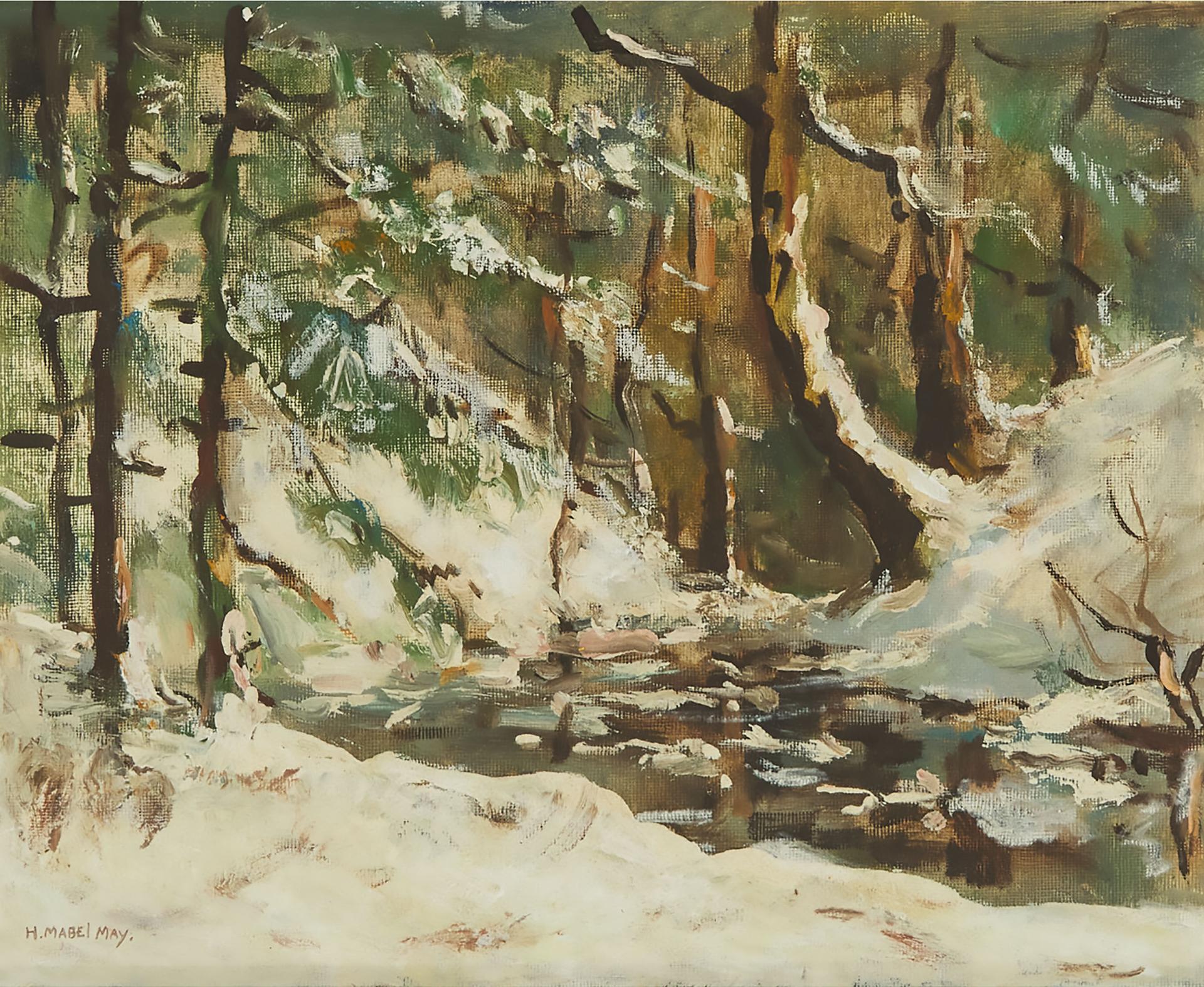 Henrietta Mabel May (1877-1971) - Morning Snow, 1965