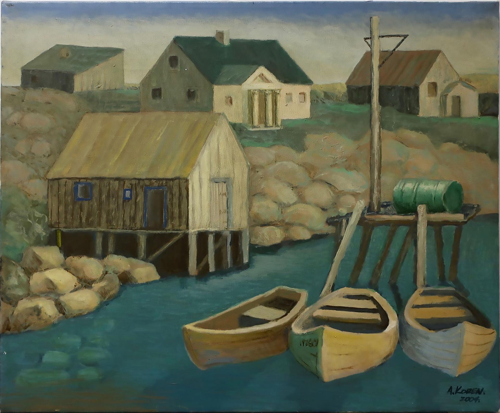 Alex Korenfeld (1944) - Untitled (Quiet Cove)