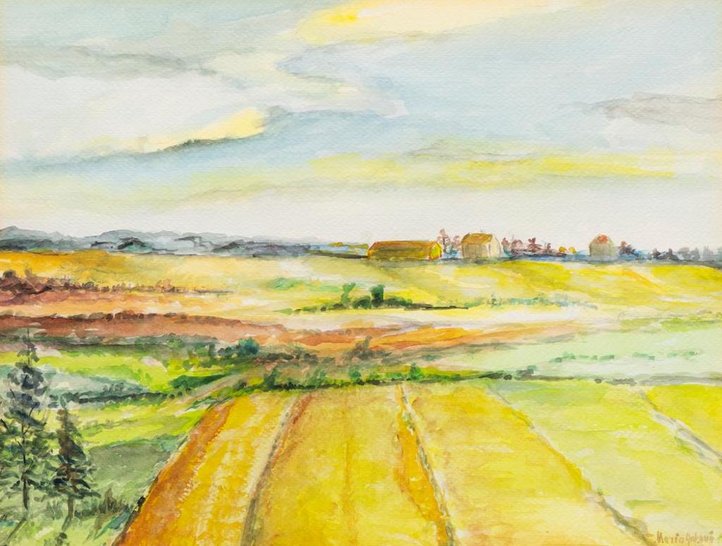 Maria Gakovic (1913-1999) - Untitled - Prairie Landscape
