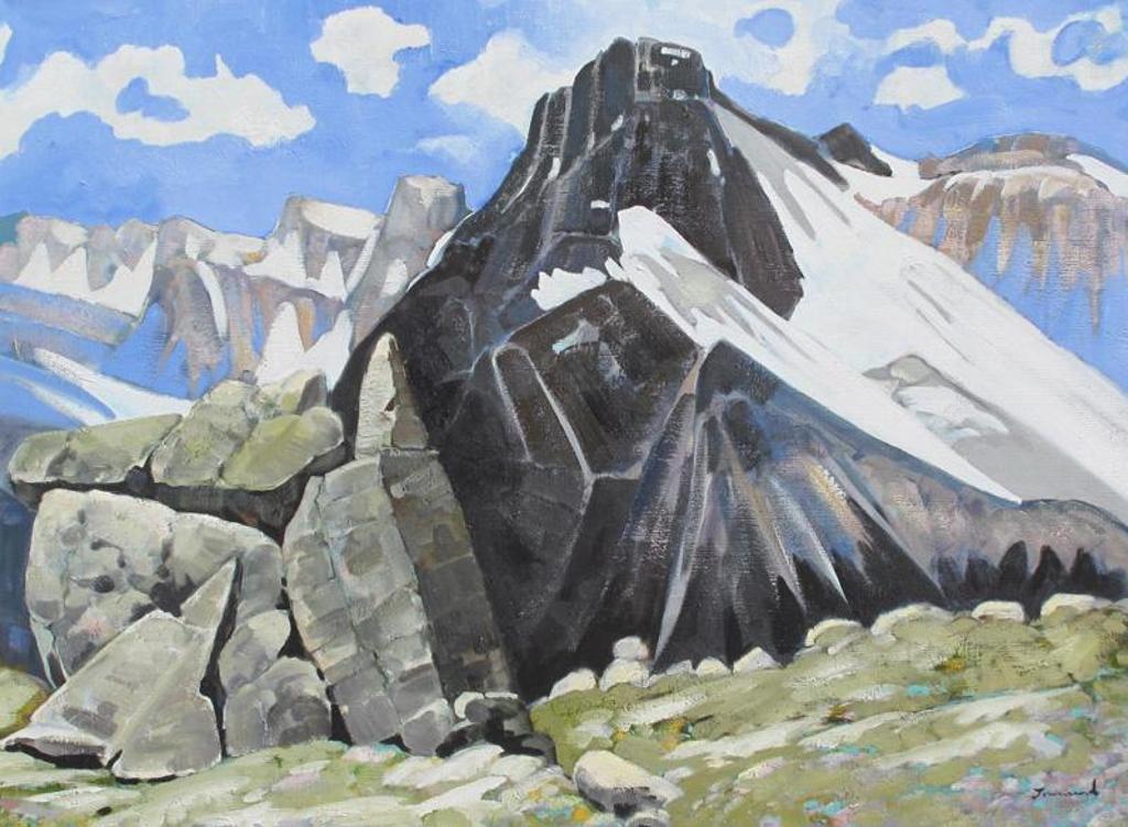 H. William (Bill) Townsend (1940-2017) - On The Ledge In Yoho National Park