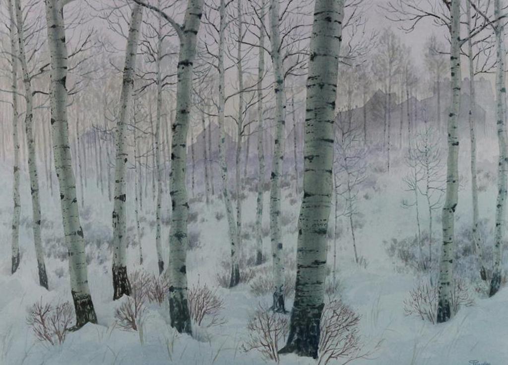 James Stanford (Stan) Perrott (1917-2001) - January Frost (January Fog); 1986