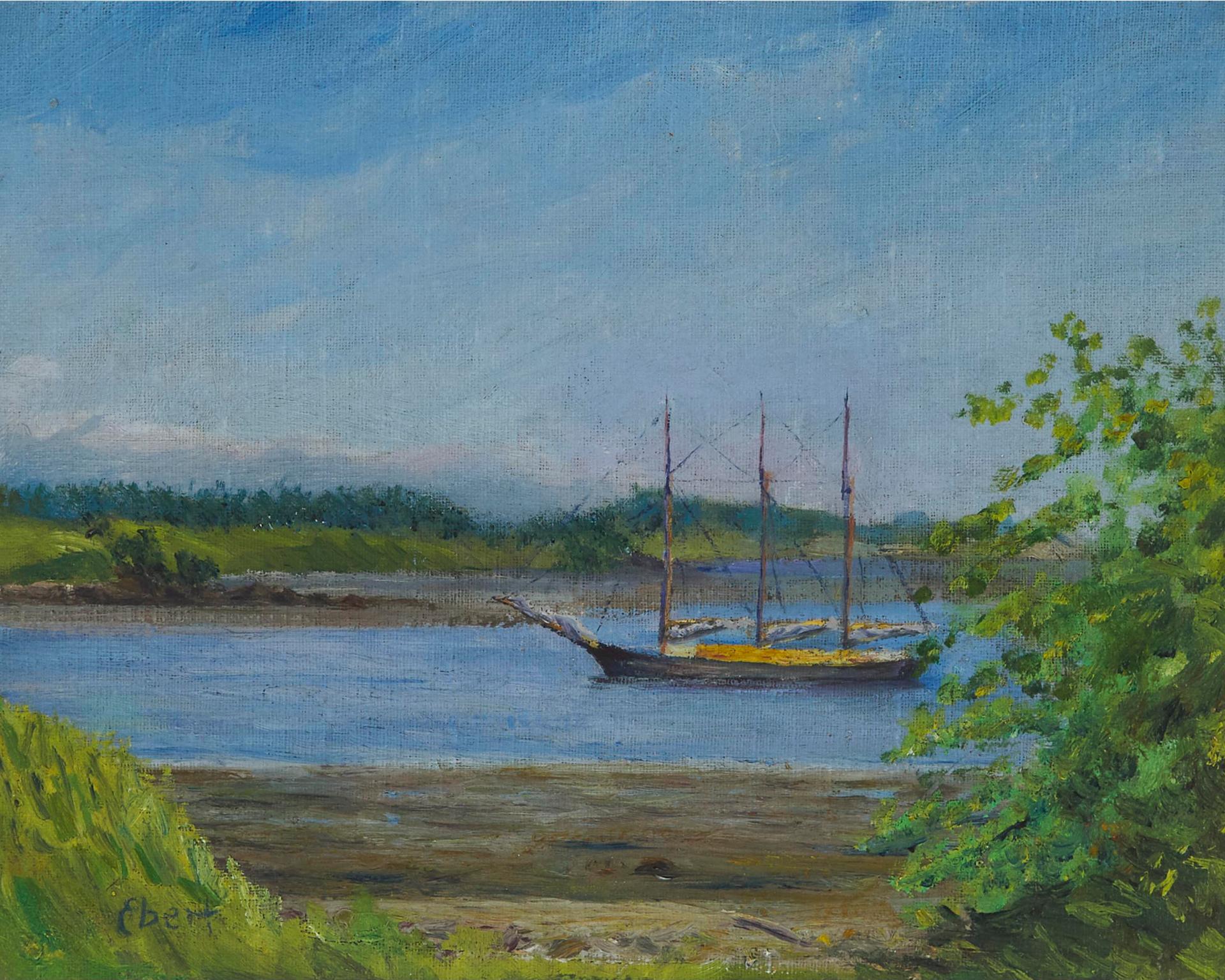 Charles Henry Ebert - Old Lyme Harbor