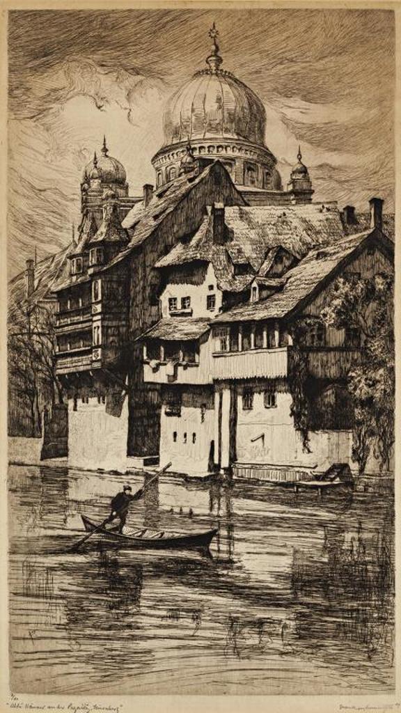 Franklin Milton Armington (1876-1941) - Alte Hanser an der Pegnitz, Nuremberg
