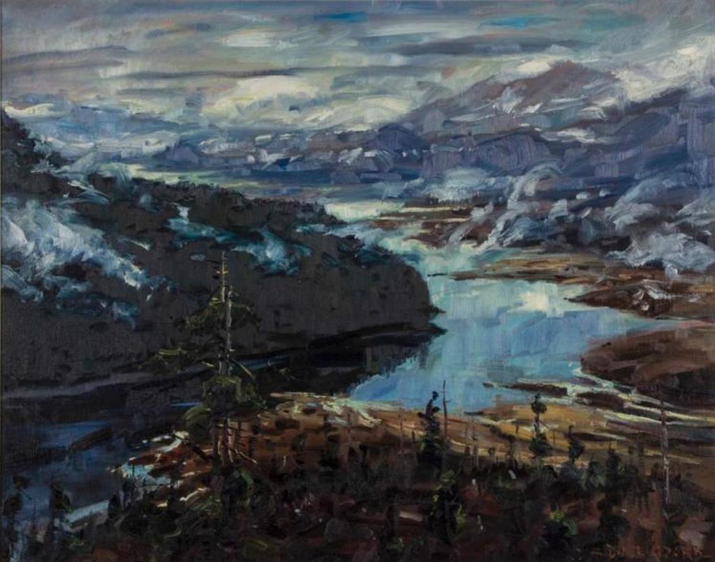 Daniel J. Izzard (1923-2007) - River Landscape