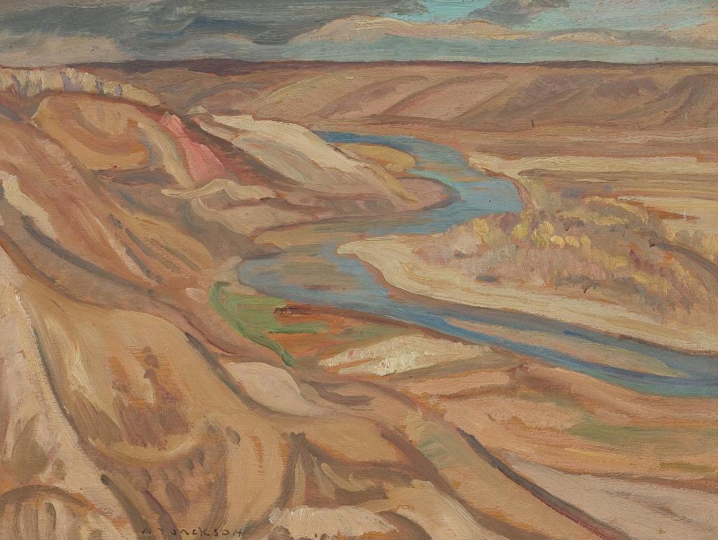 Alexander Young (A. Y.) Jackson (1882-1974) - Oldman River