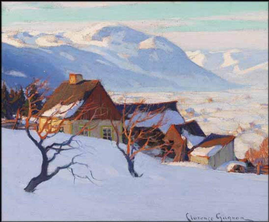 Clarence Alphonse Gagnon (1881-1942) - Paysage de Charlevoix