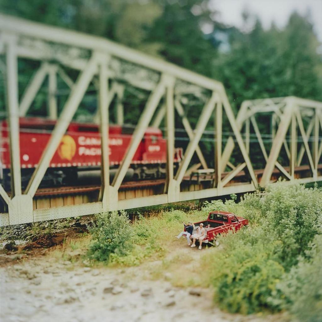 Toni Hafkenscheid (1959) - Train And Gun, Hope, B.C., 2003