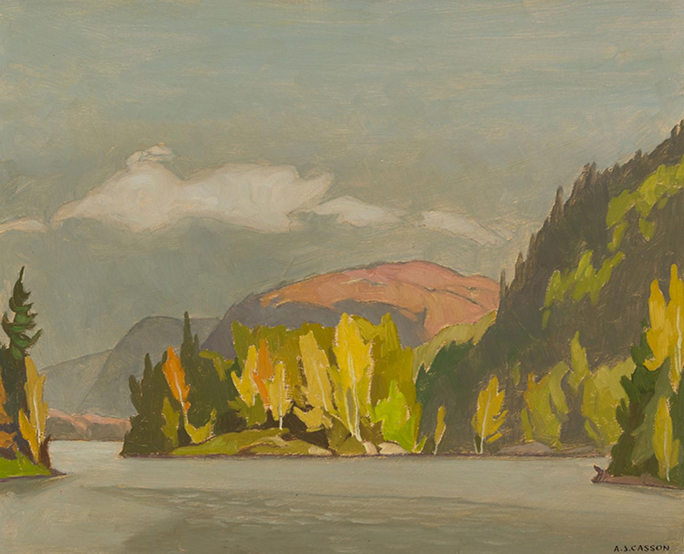 Alfred Joseph (A.J.) Casson (1898-1992) - Oxtongue Lake