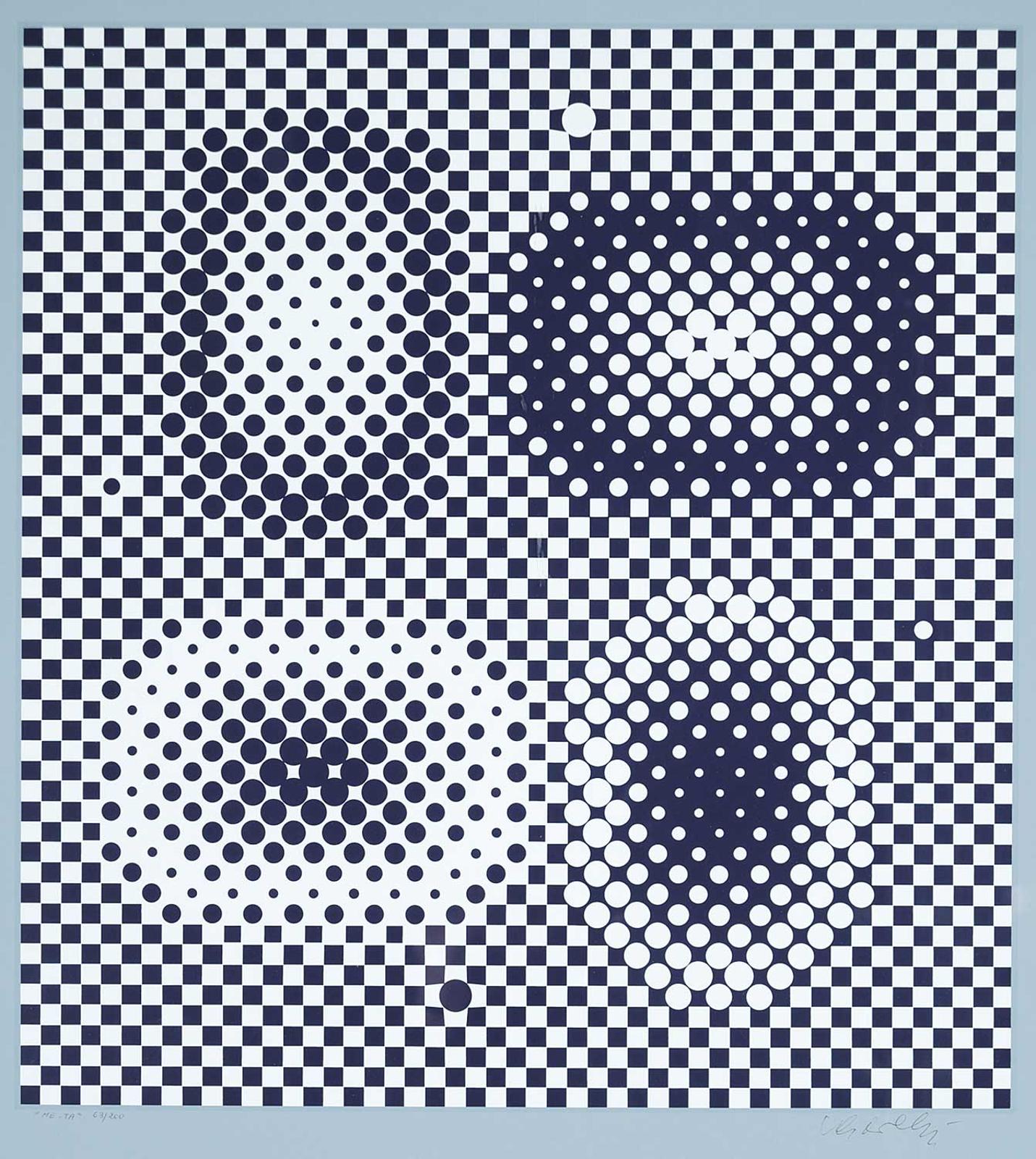 Victor Vasarely (1906-1997) - Me - Ta  #63/200