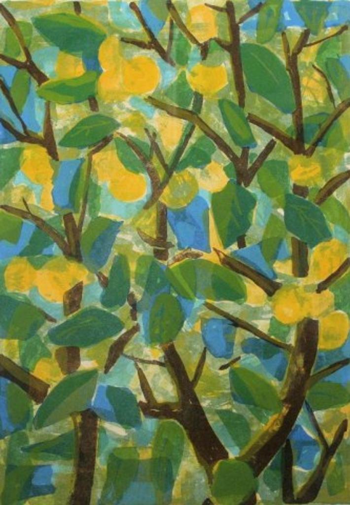 John Harold Thomas Snow (1911-2004) - Fruiting Tree (Apple Tree)